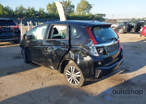 2015 Honda Fit Ex/Ex-L from USA, damaged, VIN 3HGGK5H87FM757484
